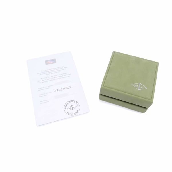 ヴァンクリーフ&アーペル ネックレス ヴィンテージ アルハンブラ ペンダント ギヨシェ K18YGイエローゴールド VCARP4KL00