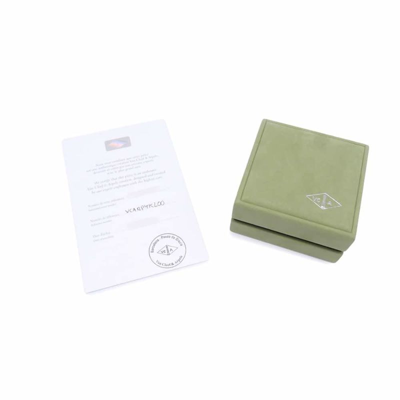 ヴァンクリーフ&アーペル ネックレス ヴィンテージ アルハンブラ ペンダント ギヨシェ K18YGイエローゴールド VCARP4KL00