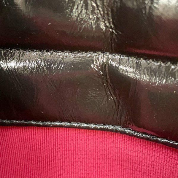 シャネル チェーンショルダーバッグ マトラッセ ココマーク シャイニークランプルカーフレザー AS4322 CHANEL 2way 黒