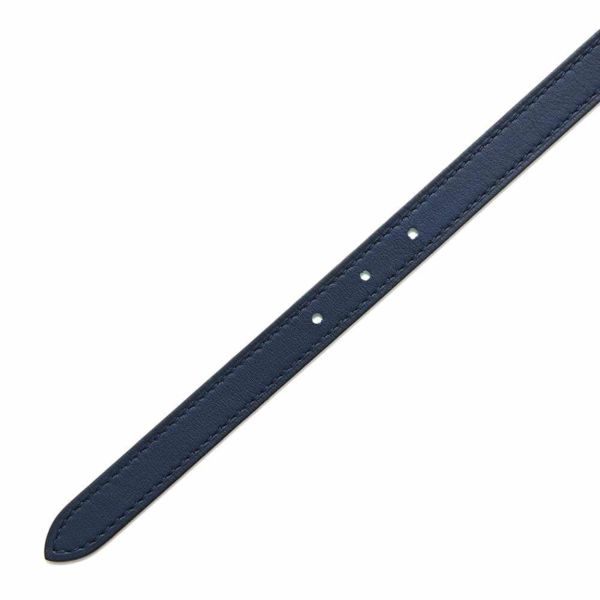 エルメス べルト ラグーヌ ブルーマルト/ヴェールジェイド/シルバー金具 スイフト/エプソン サイズ70 U刻印