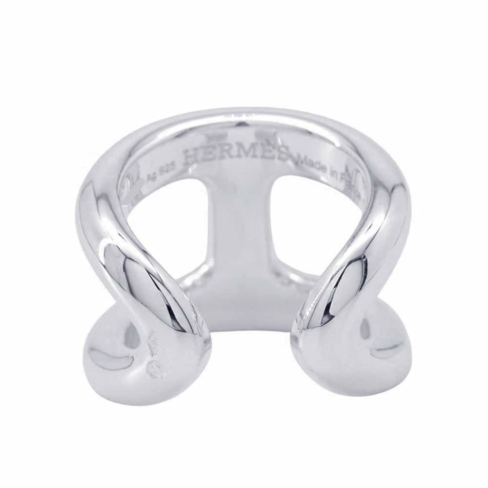 エルメス リング オスモズGM Osmose SV925シルバー リングサイズ50 HERMES 指輪 ジュエリー