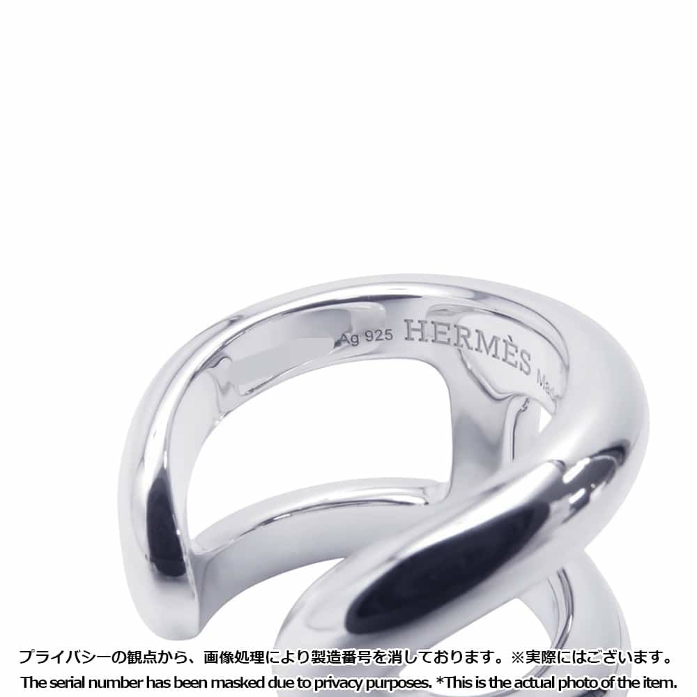 エルメス リング オスモズGM Osmose SV925シルバー リングサイズ50 HERMES 指輪 ジュエリー