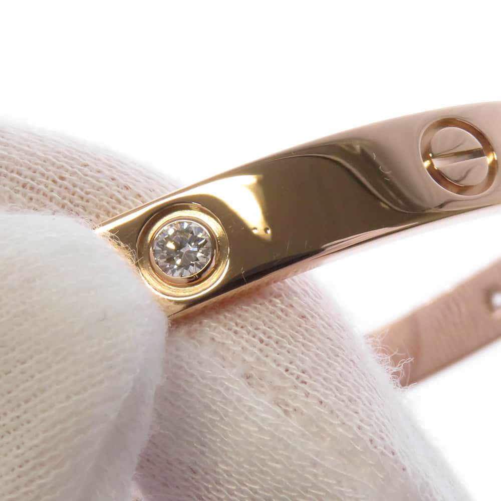カルティエ ブレスレット ラブブレス ダイヤモンド 4P K18PGピンクゴールド サイズ18 B6036018 Cartier LOVEブレスレット バングル
