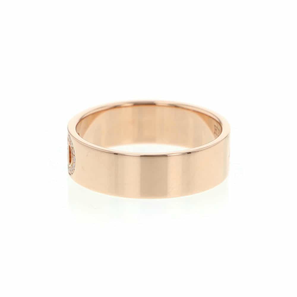 エルメス リング H・ダンクル PM ダイヤモンド 27P 計0.07ct K18PGピンクゴールド サイズ52 指輪 ジュエリー