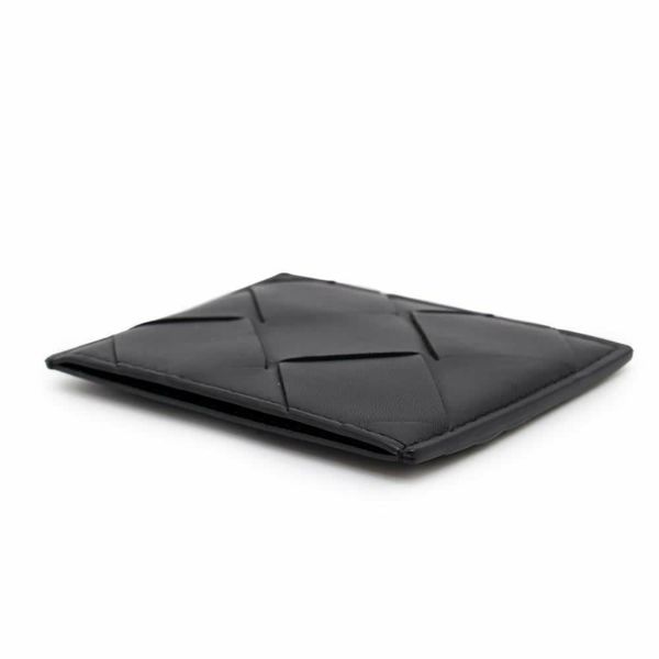ボッテガヴェネタ カードケース イントレチャート BOTTEGA VENETA パスケース 名刺入れ 黒