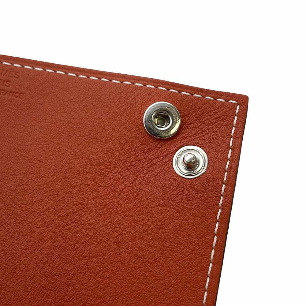 エルメス トレイ ヴィド・ポッシュ ミーズ・エ・ルランス ミニ ゴールド/キュイーブル/シルバー金具 トゴ/エバーカラー B刻印