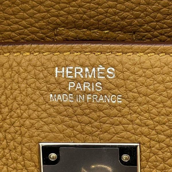 エルメス バーキン40 ブロンズドレ/シルバー金具 トゴ Y刻印 HERMES Birkin ハンドバッグ