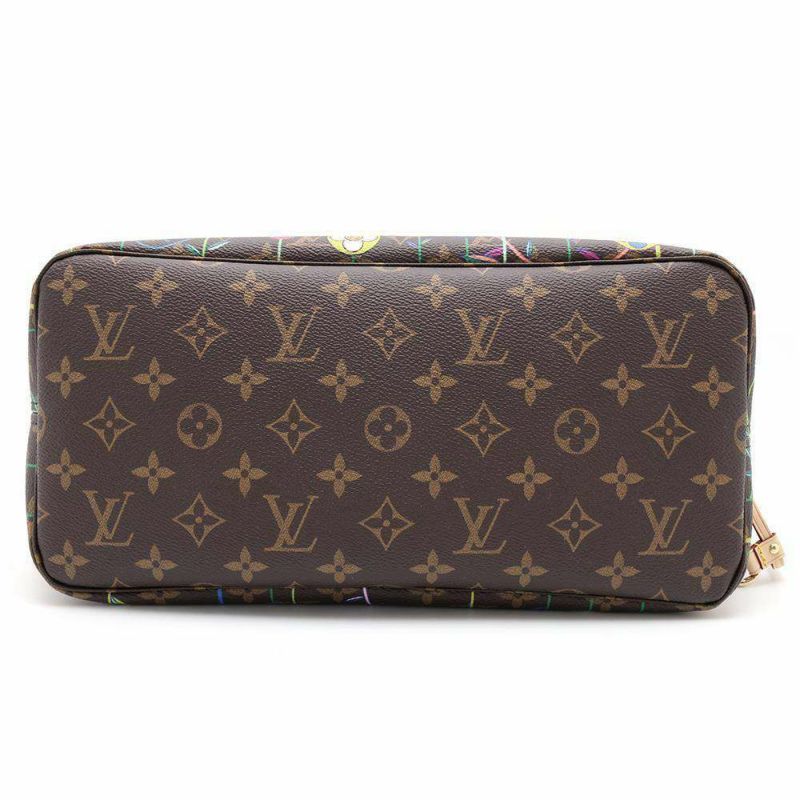 ルイヴィトン トートバッグ モノグラム LV × TM ネヴァーフルMM ポーチ付き M13271 LOUIS VUITTON 村上隆 コラボ