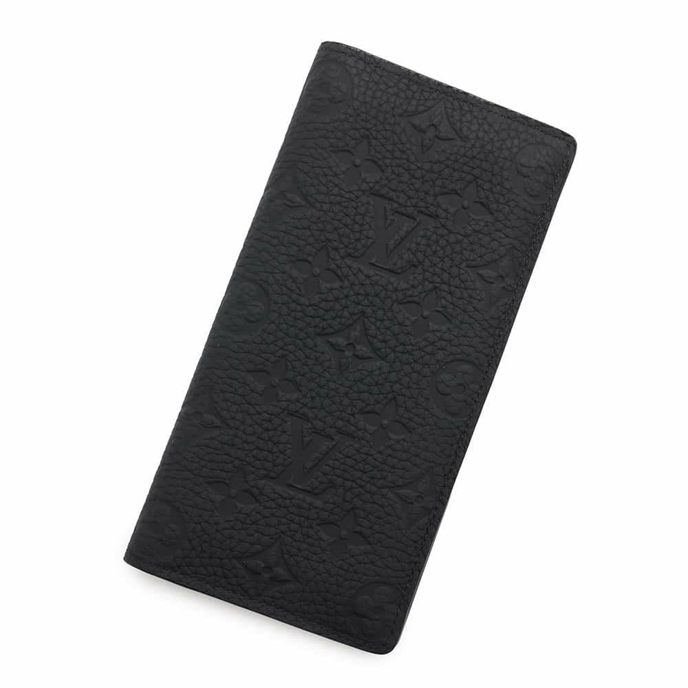 ルイヴィトン 長財布 モノグラム・トリヨン ポルトフォイユ・ブラザ M69038 LOUIS VUITTON 財布 黒 ブラック