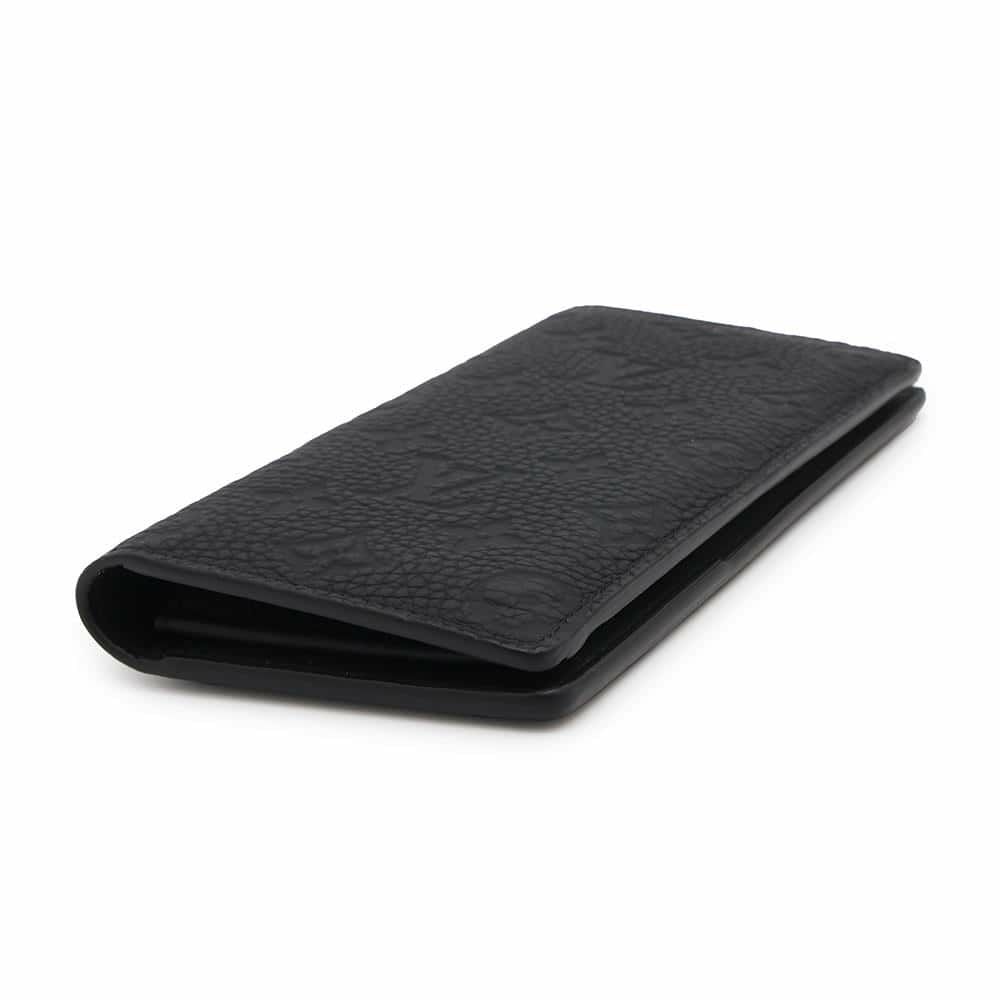 ルイヴィトン 長財布 モノグラム・トリヨン ポルトフォイユ・ブラザ M69038 LOUIS VUITTON 財布 黒 ブラック