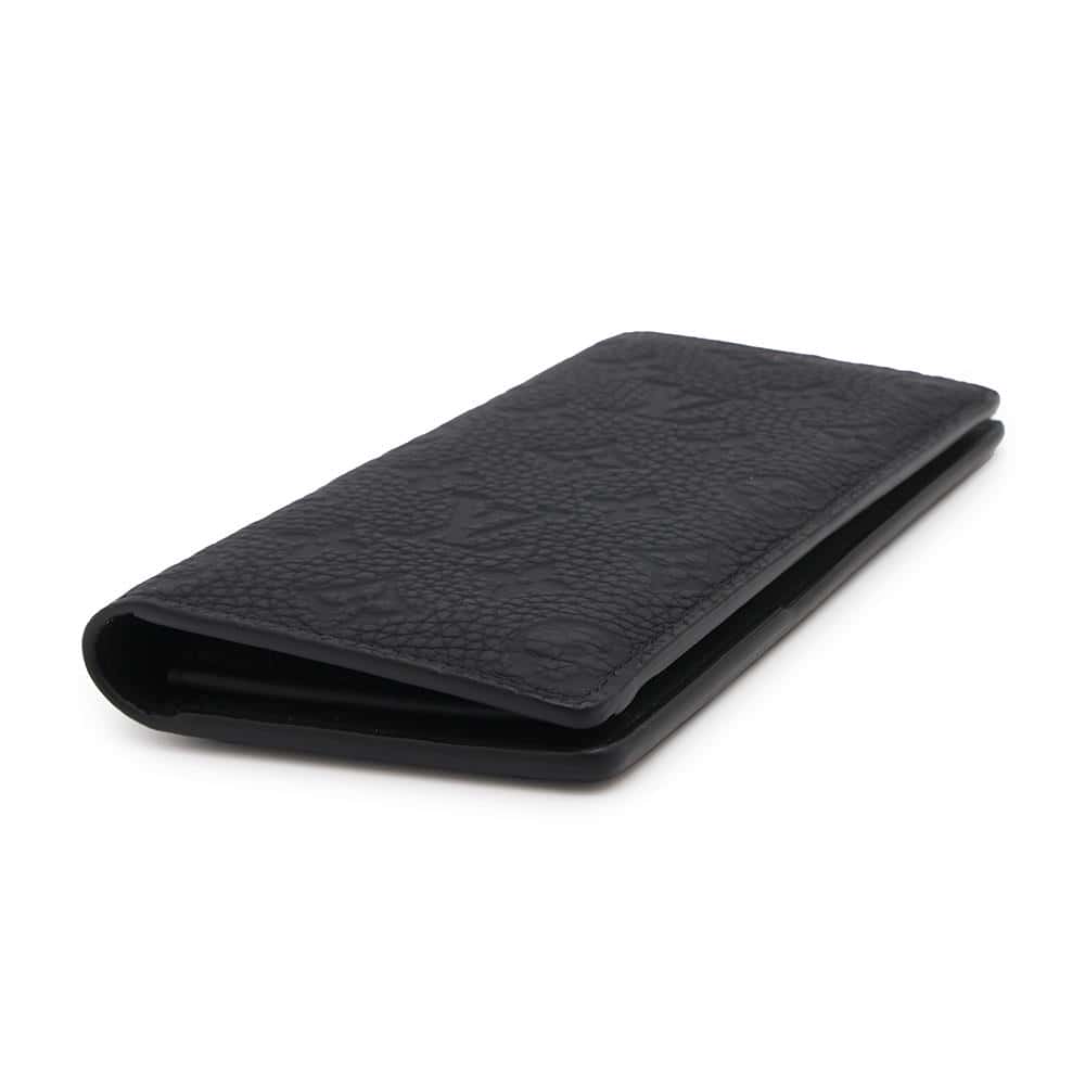 ルイヴィトン 長財布 モノグラム・トリヨン ポルトフォイユ・ブラザ M69038 LOUIS VUITTON 財布 黒 ブラック