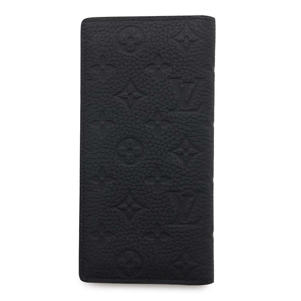ルイヴィトン 長財布 モノグラム・トリヨン ポルトフォイユ・ブラザ M69038 LOUIS VUITTON 財布 黒 ブラック