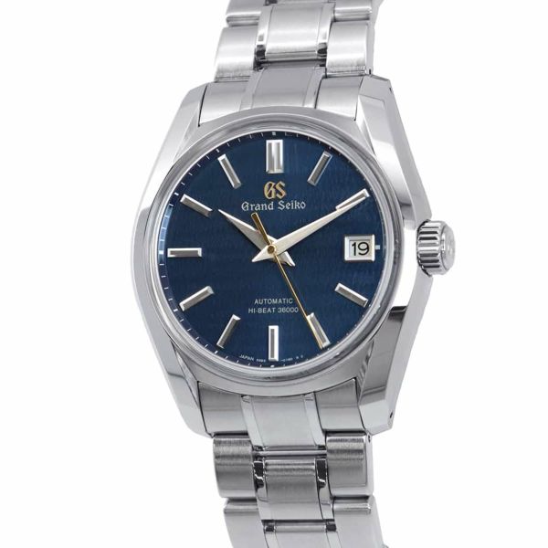 セイコー グランドセイコー ヘリテージコレクション 秋分 マスターショップ限定 SBGH273 SEIKO 腕時計 ブルー文字盤 月夜