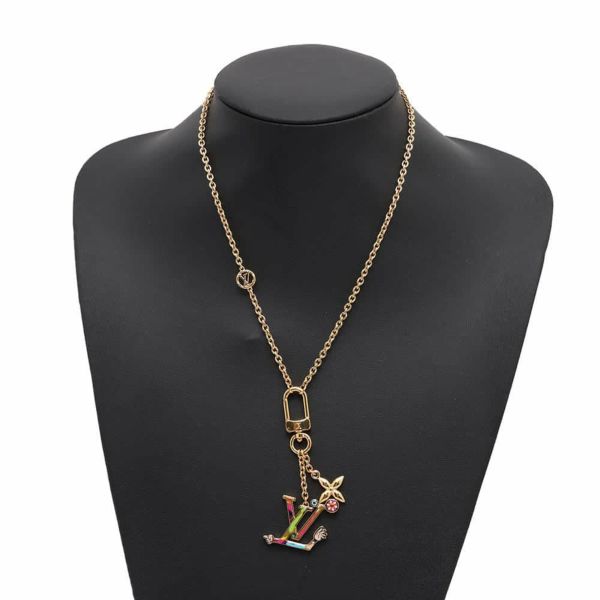 ルイヴィトン ネックレス LV × TM セット2ネックレス・スーパーフラット M02499 アクセサリー 村上隆 パンダ LVハンズ