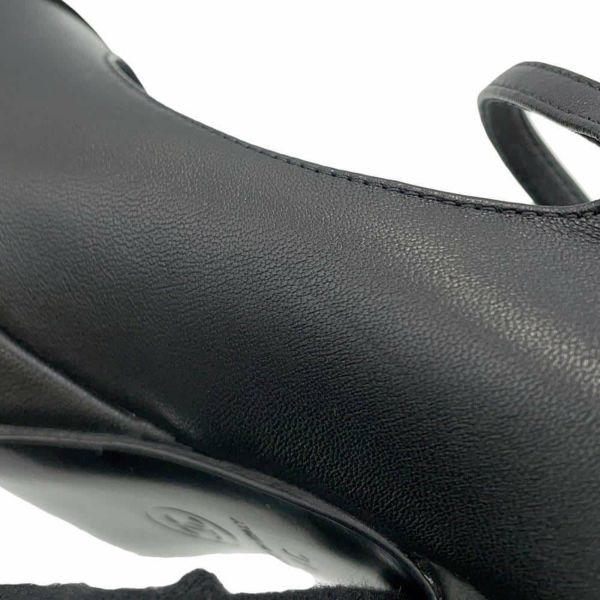 シャネル パンプス ココマーク メリージェーン レディースサイズ34C G45118 CHANEL 靴 黒