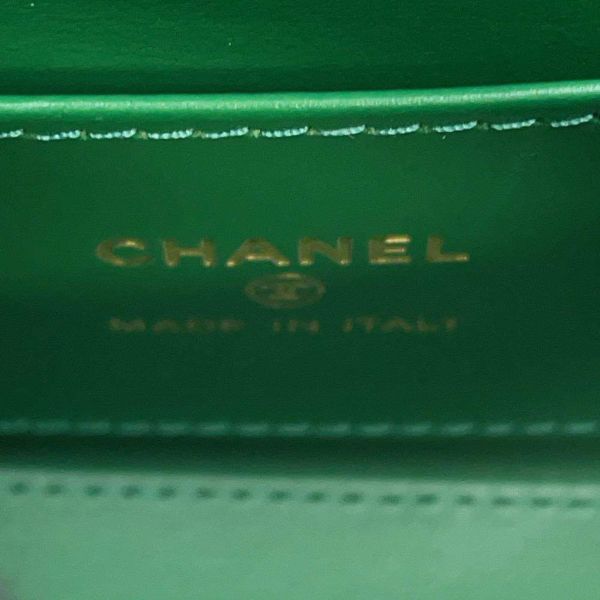 シャネル チェーンショルダーバッグ マトラッセ ココマーク エイジドカーフレザー AP3435 CHANEL