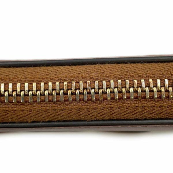 セリーヌ 長財布 キュイル トリオンフ ラージ ジップウォレット カーフレザー 10K543 CELINE 財布 ブラウン