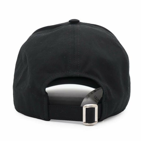 セリーヌ キャップ カレッジ ベースボールキャップ サイズXL 2AK04969P.38NO CELINE 帽子 黒