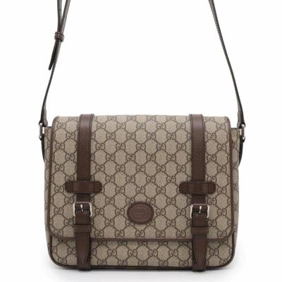 グッチ ショルダーバッグ GG メッセンジャー GGスプリームキャンバス レザー 658542 GUCCI バッグ