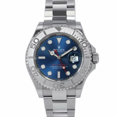 ロレックス ヨットマスター ロレジウム SS/プラチナ 126622 ROLEX 腕時計 ブライトブルー文字盤 安心保証