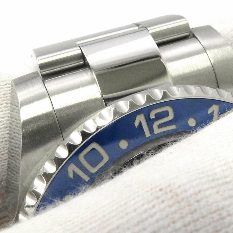 ロレックス GMTマスター2 デイト ランダムシリアル ルーレット 126710BLNR ROLEX 腕時計 黒文字盤