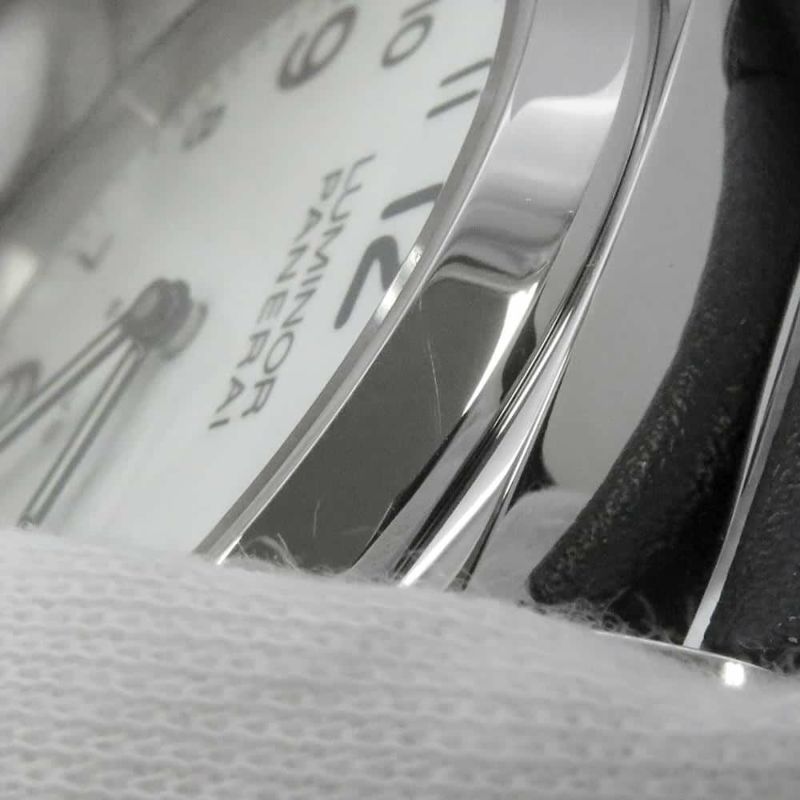 パネライ ルミノール ベース 8デイズ アッチャイオ Q番 PAM00561 PANERAI 腕時計 白文字盤