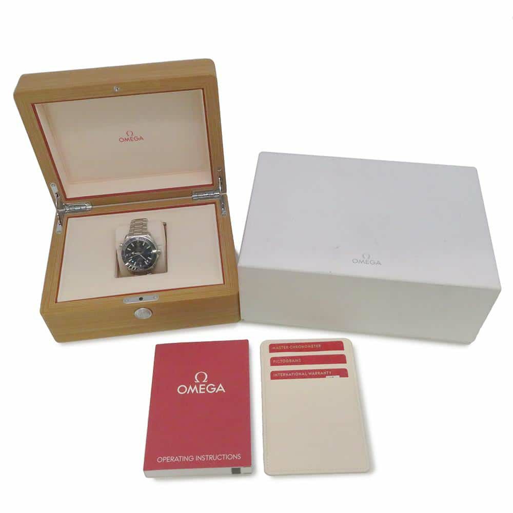 オメガ シーマスター プラネットオーシャン 215.30.44.21.03.001 OMEGA 腕時計 ブルー文字盤