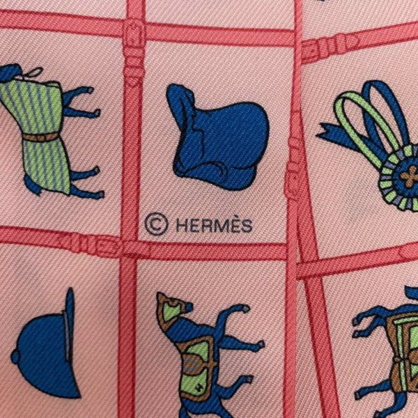 エルメス スカーフ ツイリー 馬着 Couvertures et Tenues de jour HERMES シルクツイル 2022年秋冬