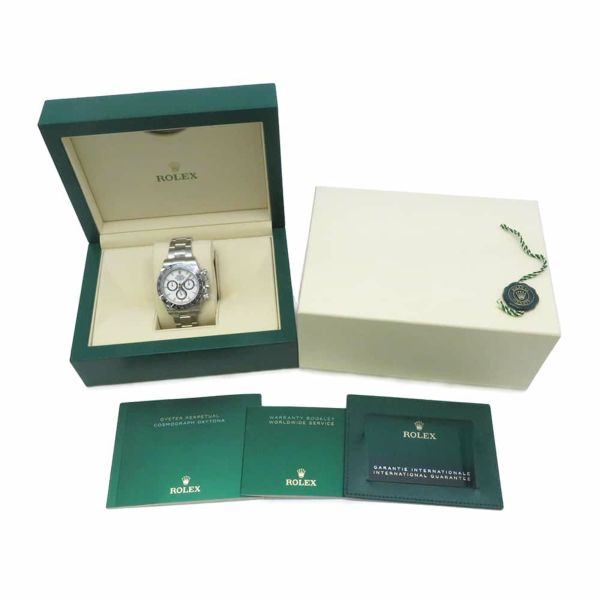 ロレックス コスモグラフ デイトナ ランダムシリアル ルーレット 126500LN ROLEX 腕時計 白文字盤