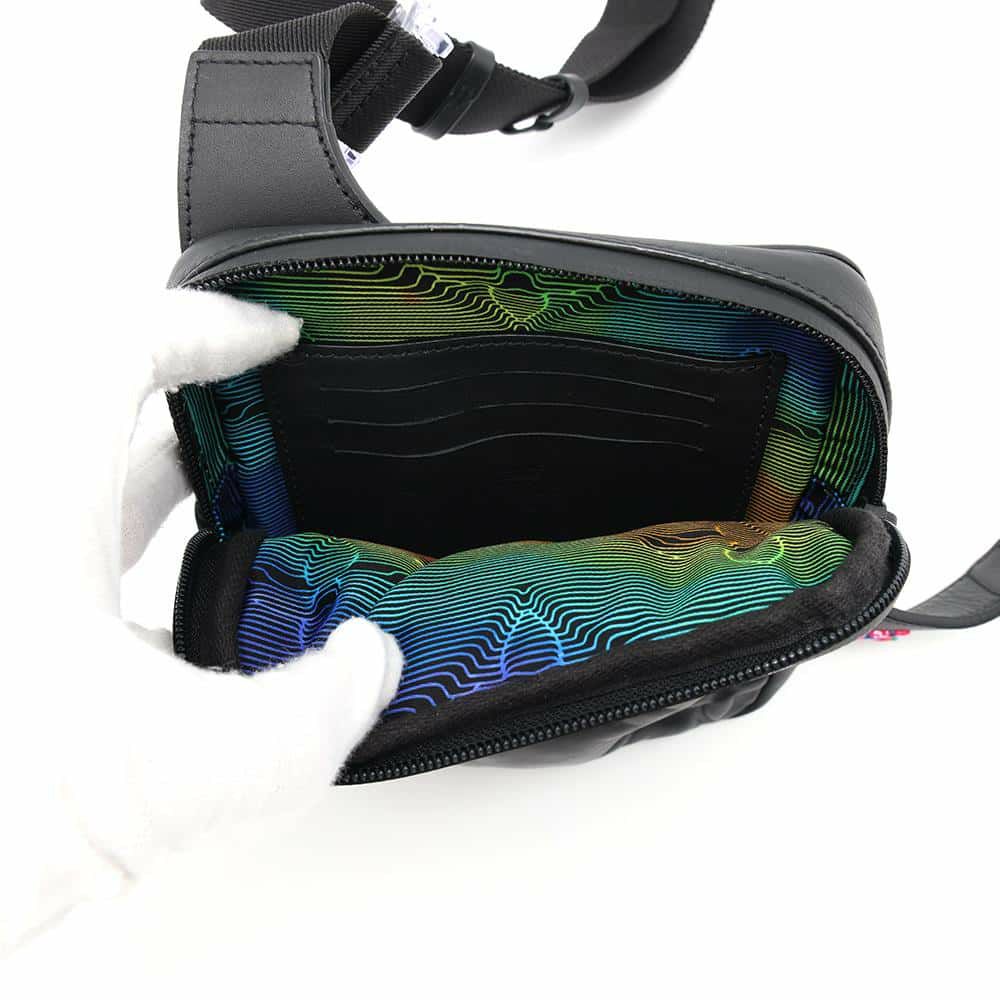 ルイヴィトン ショルダーバッグ アシンメトリカル スリングバッグ M68773 LOUIS VUITTON ヴィトン メンズ マットブラック 黒