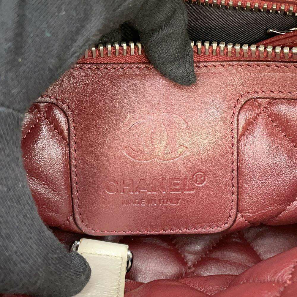 シャネル トートバッグ コココクーン ココマーク スモールトート A47108 CHANEL 白