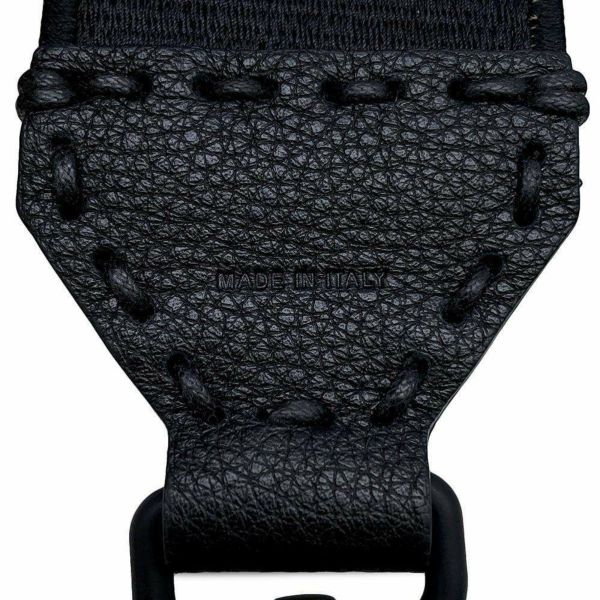 フェンディ ショルダーストラップ ストラップユー FFロゴ キャンバス FENDI 黒
