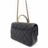 シャネル ショルダーバッグ マトラッセ ココマーク ラムスキン AS4233 CHANEL 2way 黒