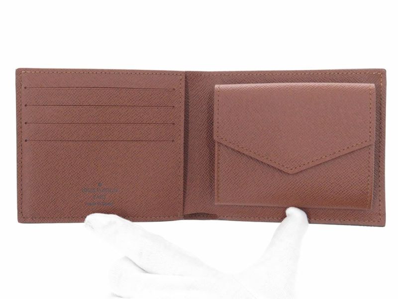 新品 ルイヴィトン 二つ折り財布 モノグラム ポルトフォイユ・マルコ NM M62288 LOUIS VUITTON ブラウン