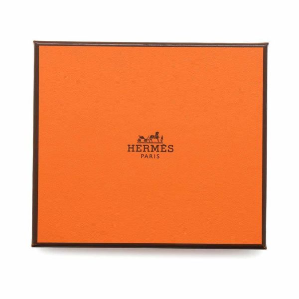 エルメス カードケース ベアン ミニ エトゥープ/ゴールド金具 エプソン W刻印 HERMES 名刺入れ