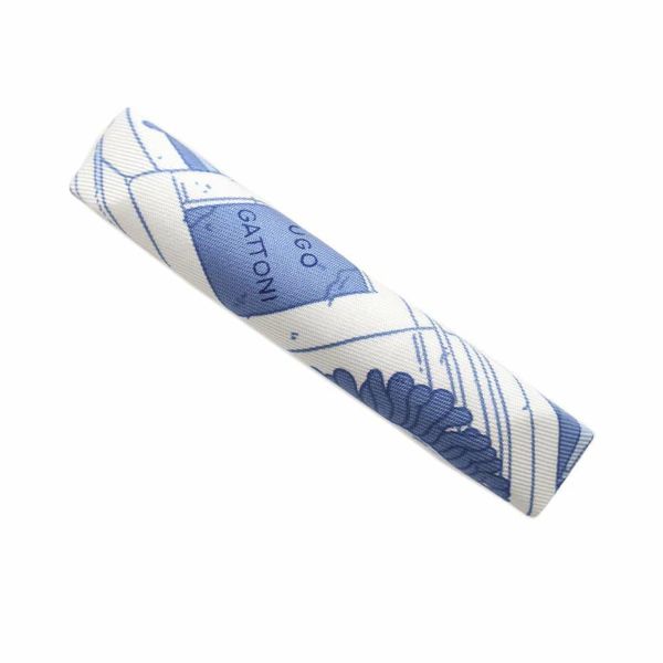 エルメス バレッタ エクリプス 馬の伝説 シルク HERMES ヘアアクセサリー