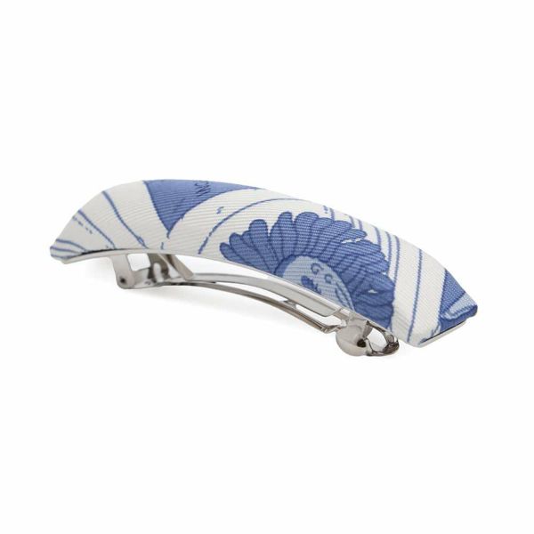 エルメス バレッタ エクリプス 馬の伝説 シルク HERMES ヘアアクセサリー