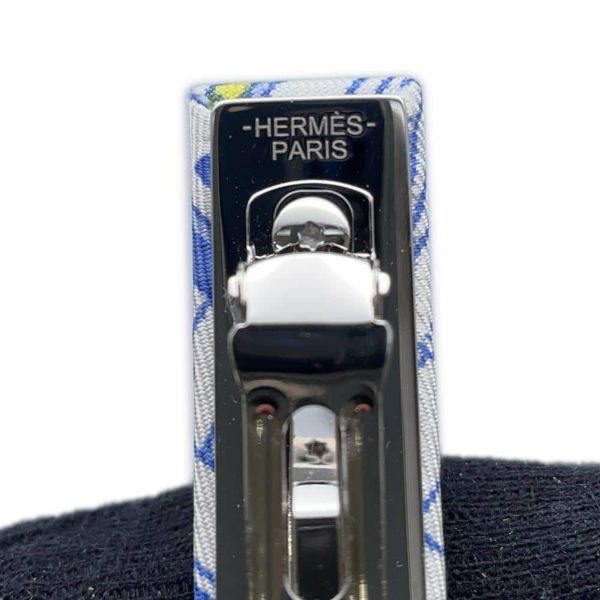 エルメス バレッタ エクリプス 馬の伝説 シルク HERMES ヘアアクセサリー