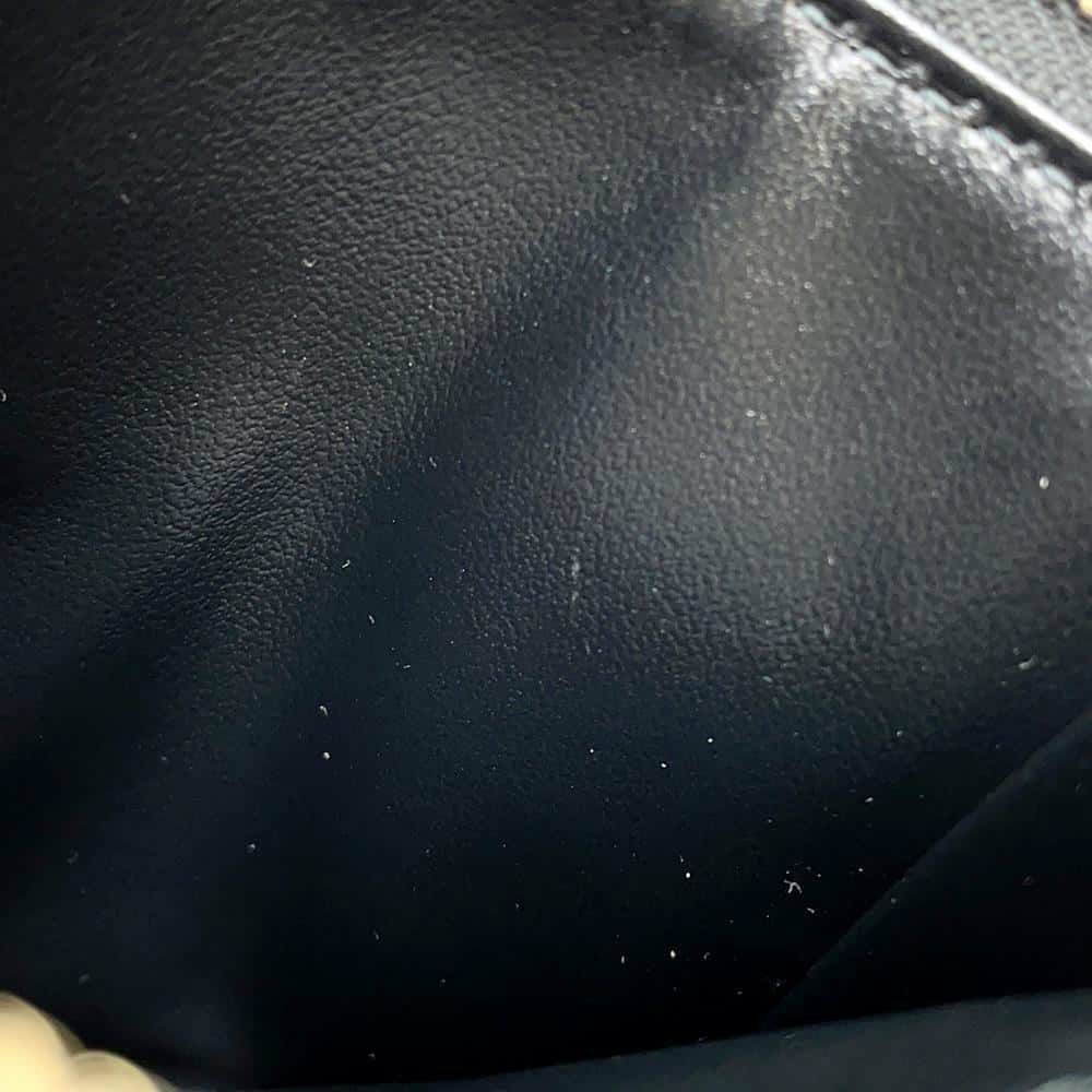 ボッテガヴェネタ カードケース カセット ファスナーカードケース ラムスキン 765460 BOTTEGA VENETA 黒