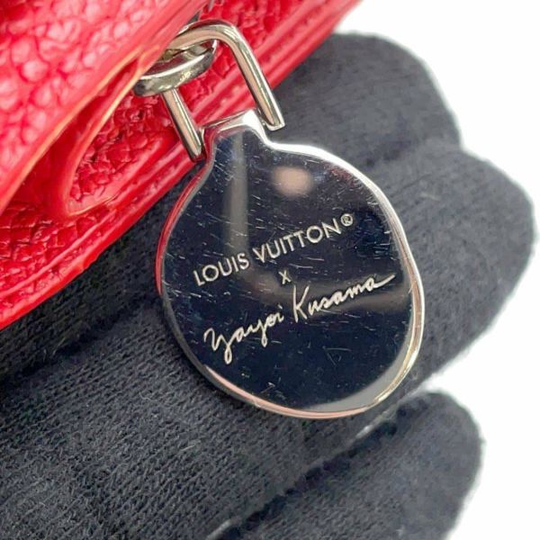 ルイヴィトン 二つ折り財布 モノグラム・アンプラント/インフィニティ ドット LV × YK ポルトフォイユ・クレア M82103 日本限定 草間彌生