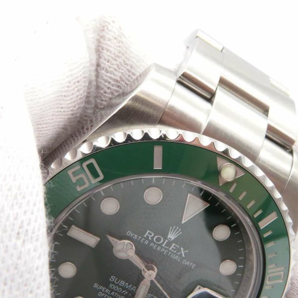 ロレックス サブマリーナ デイト グリーン ランダムシリアル ルーレット 116610LV ROLEX 腕時計 ウォッチ