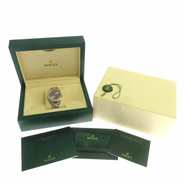 ロレックス デイトジャスト ダイヤベゼル ダイヤモンド ランダム ルーレット 126281RBR ROLEX 腕時計