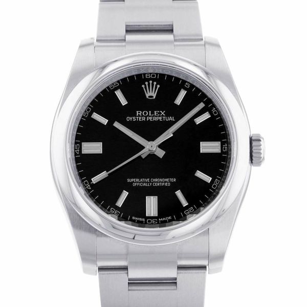 ロレックス オイスターパーペチュアル36 ランダムシリアル ルーレット 116000 ROLEX 腕時計 ウォッチ 黒文字盤