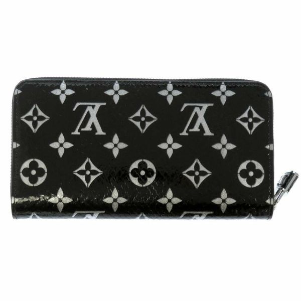 ルイヴィトン 長財布 パイソンレザー ジッピー・ウォレット N96955 LOUIS VUITTON ヴィトン 財布 LVロゴ 黒 ブラック