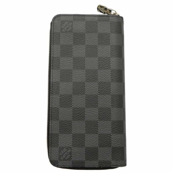 ルイヴィトン 長財布 ダミエ・グラフィット ジッピーウォレット・ヴェルティカル N63095 LOUIS VUITTON ヴィトン 財布 メンズ