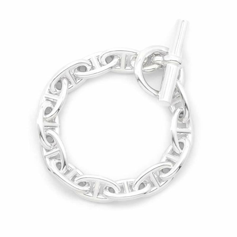 エルメス ブレスレット シェーヌダンクルGM 13コマ SV925シルバー HERMES ジュエリー