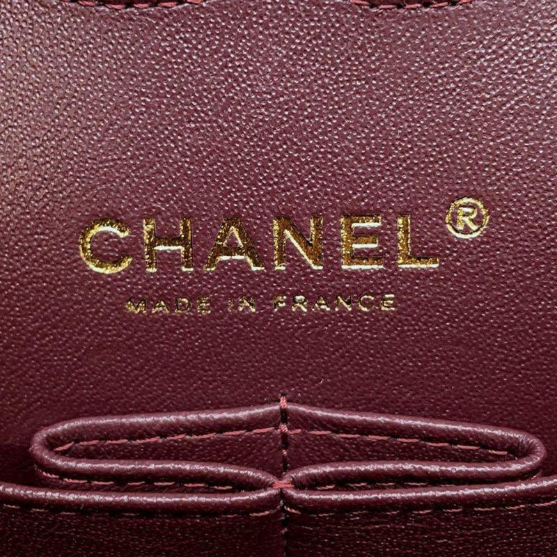 シャネル チェーンショルダーバッグ マトラッセ25 ココマーク キャビアスキン ダブルチェーン A01112 CHANEL 黒