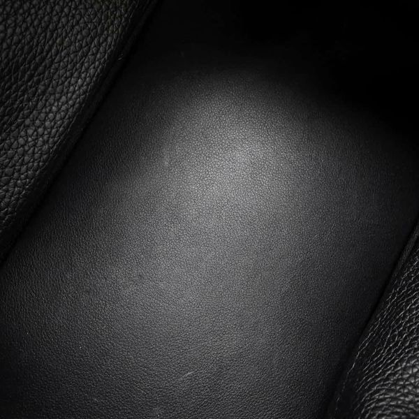 エルメス ハンドバッグ リンディ30 ブラック/シルバー金具 トリヨンクレマンス C刻印 2wayショルダー 黒