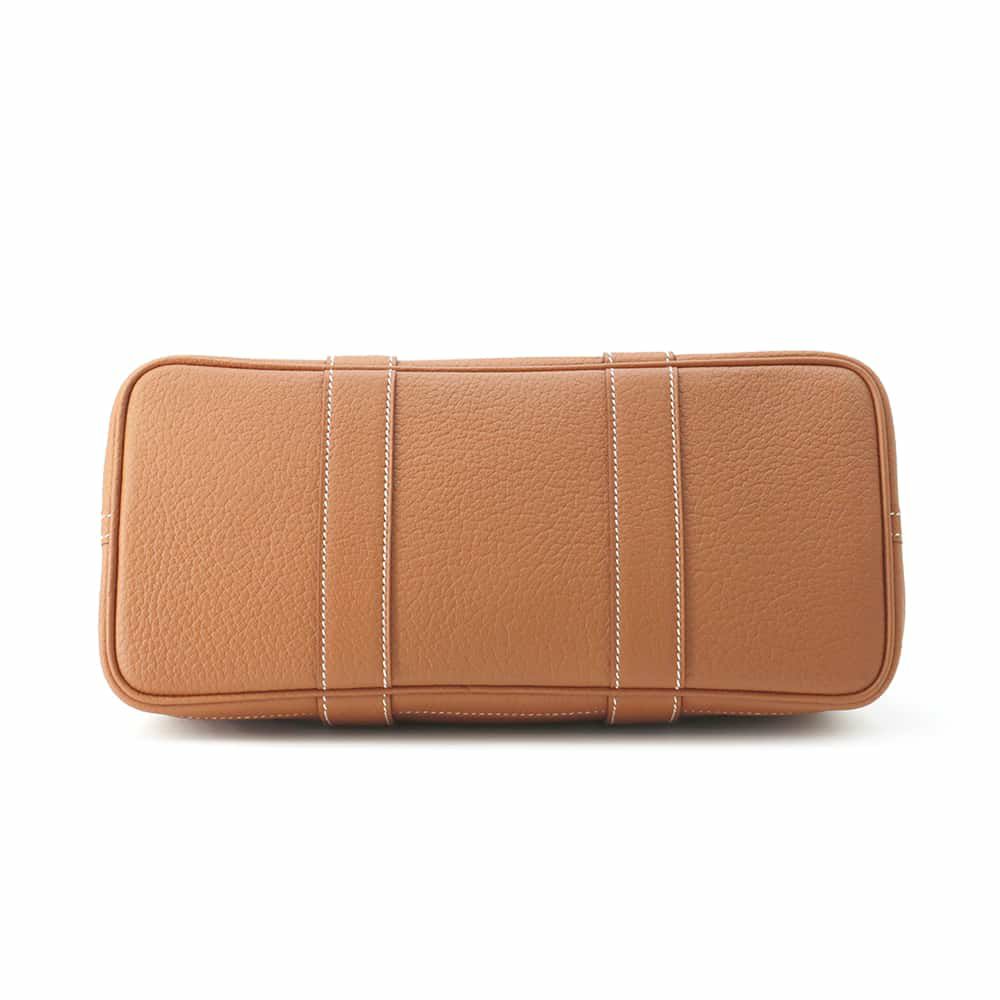 エルメス トートバッグ ガーデンパーティTPM ゴールド/シルバー金具 ネゴンダ W刻印