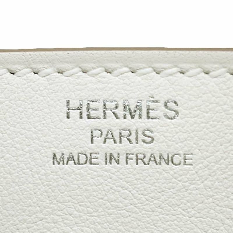 エルメス バーキン25 グリスペール/シルバー金具 スイフト W刻印 HERMES Birkin ハンドバッグ